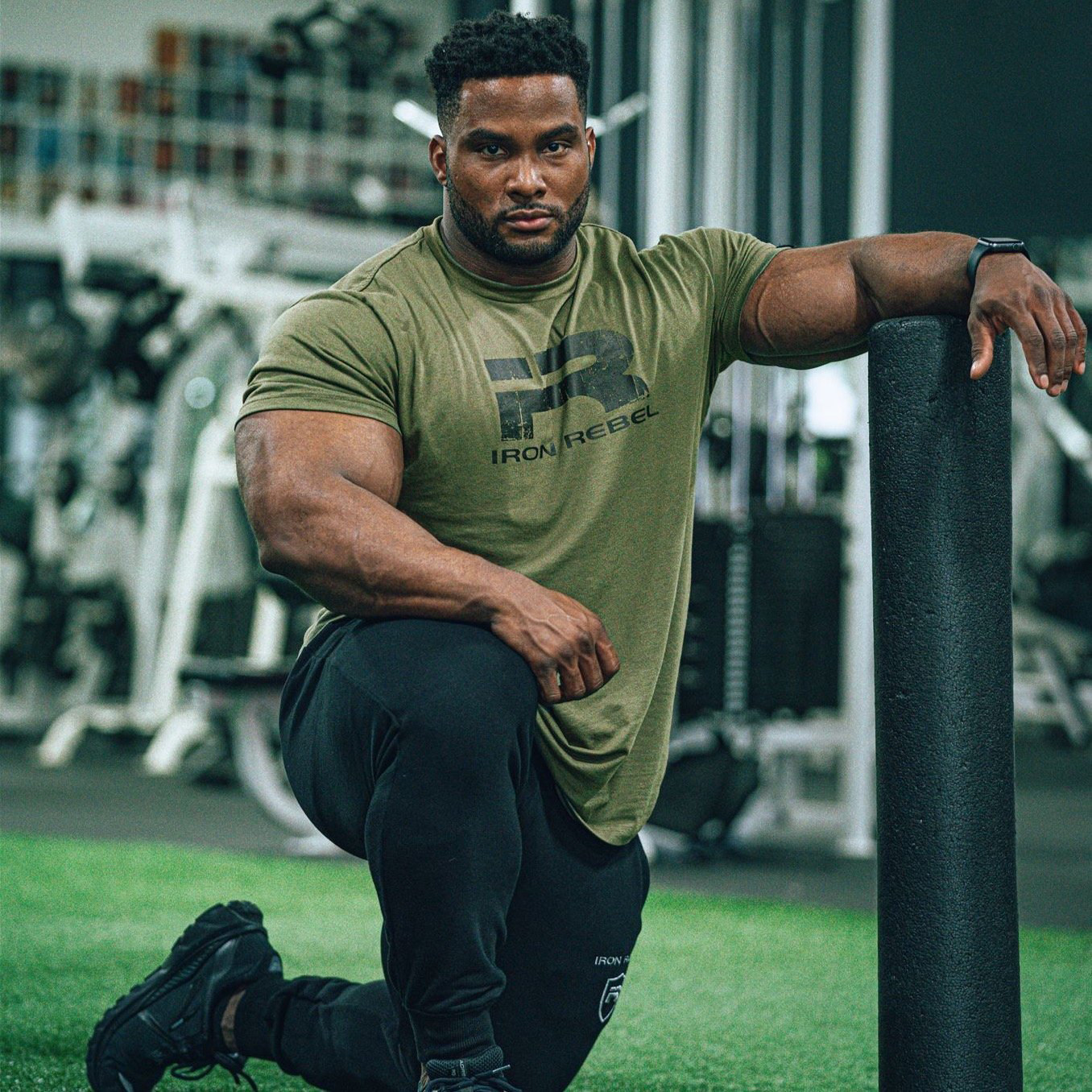 IR GLOBAL BEAST FITNESS MICRO ELASTIC SHORT SLEEVE [EUR SIZE]