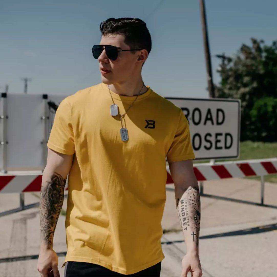 PATRICK FITNESS COTTON SHORT SLEEVES [EUROPEAN AND AMERICAN SIZE]