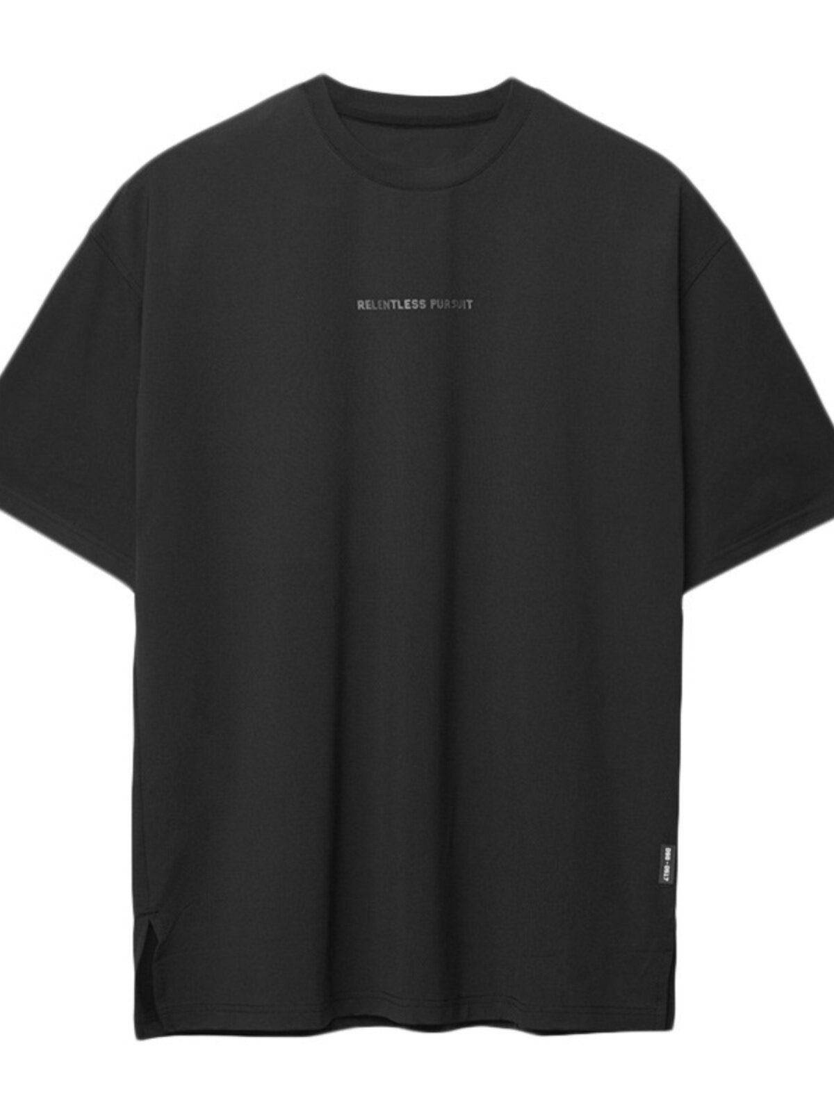 ASRV FITNESS SPORTS ROUND NECK SHORT-SLEEVED SOLID COLOR QUICK-DRYING ALL-MATCH SPORTS T-SHIRT [GB SIZE]