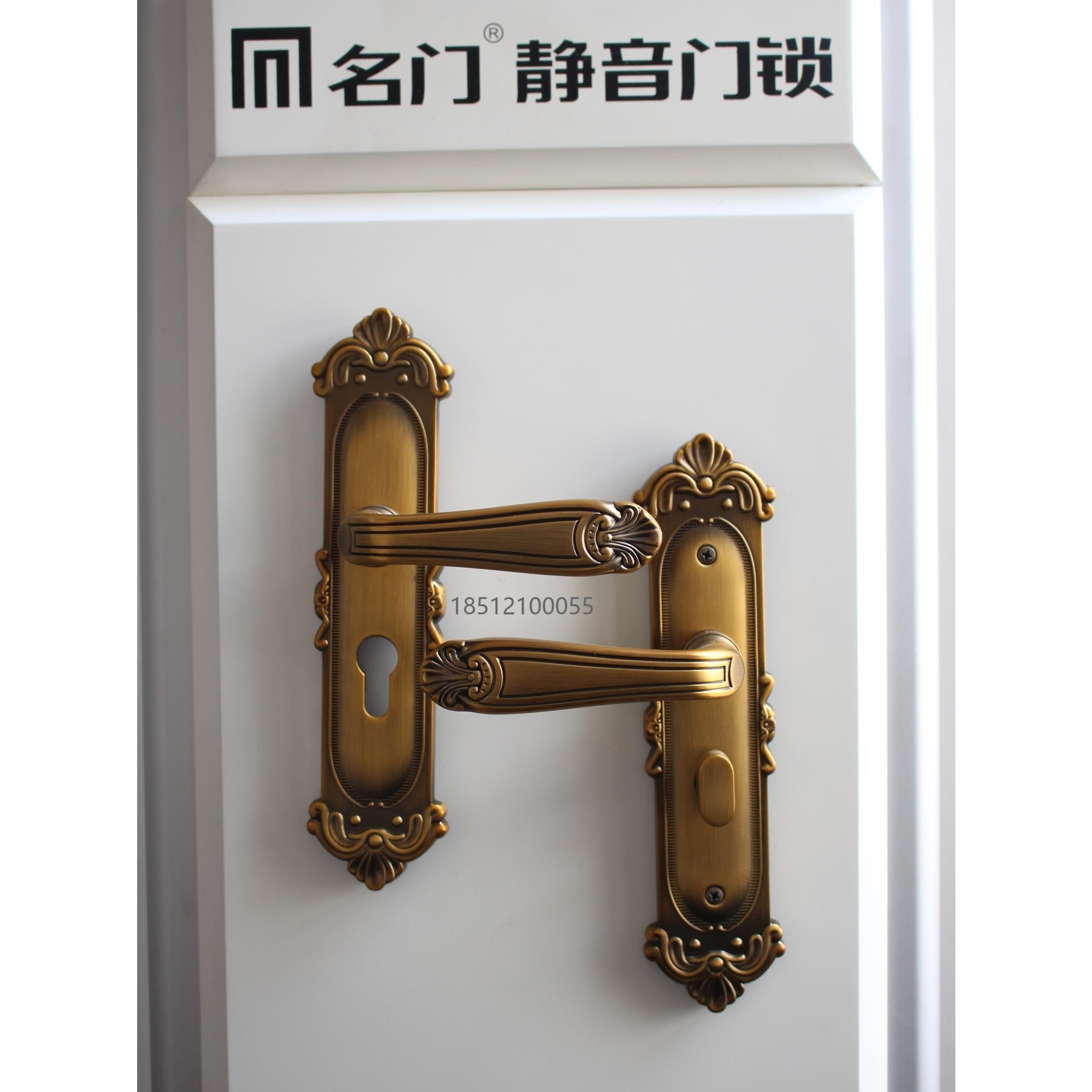 名门静音门锁室内房门欧式仿古实木黄古铜青古铜锁具新款MV4060A
