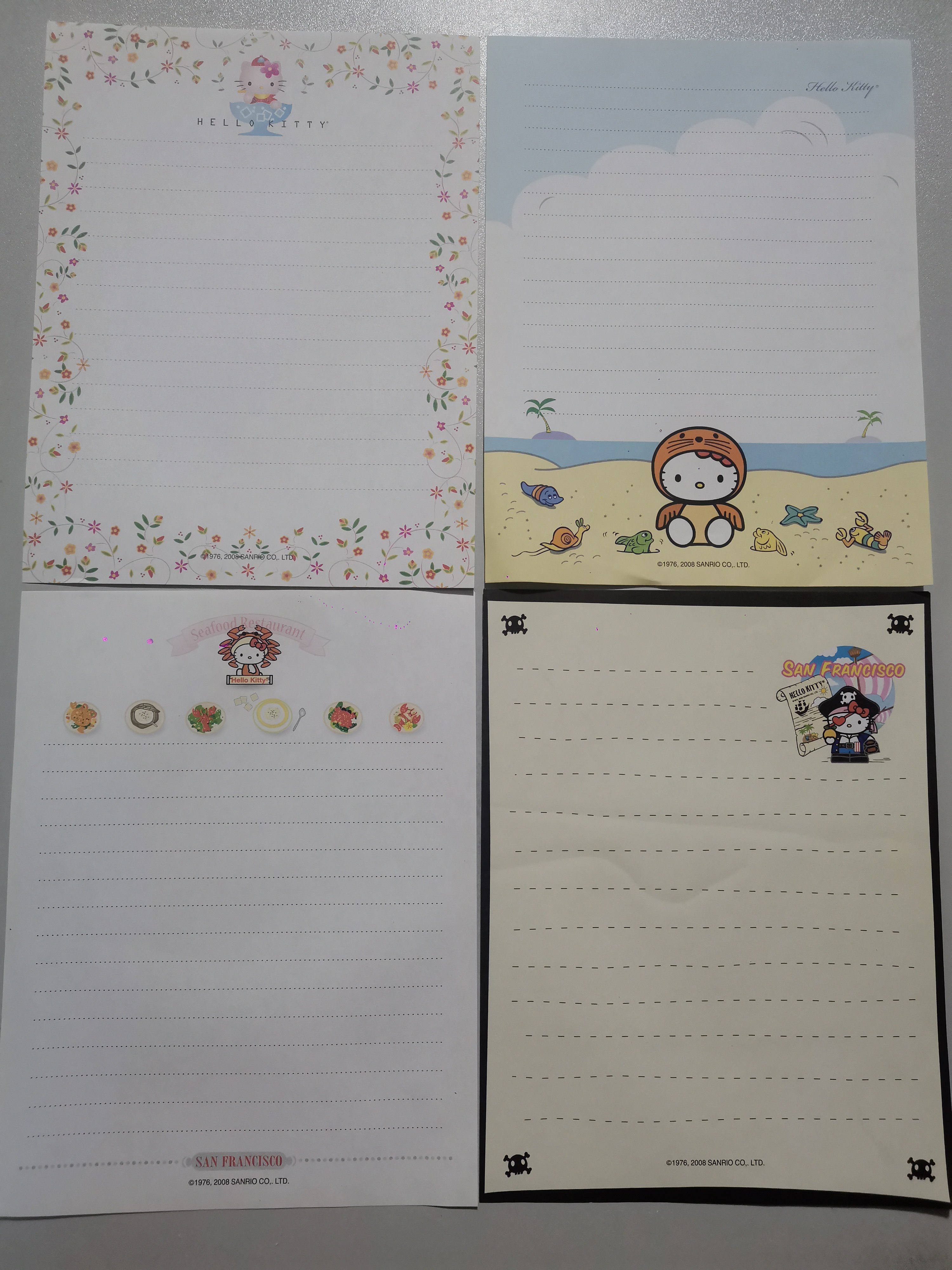 Retro Cartoon Letter Paper & Envelopes – Hello Kitty & Friends Vibe! - Product image 3