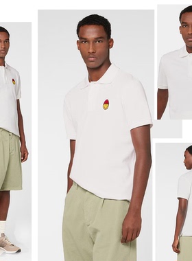 清仓特价维托摩瑞FAATLABEL纯棉短袖阿美咔叽复古翻领短袖POLO衫