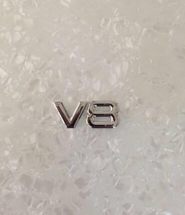 12-18款 途乐Y62 专用改装 途乐 金属镀铬V8车标 车身饰条V8标