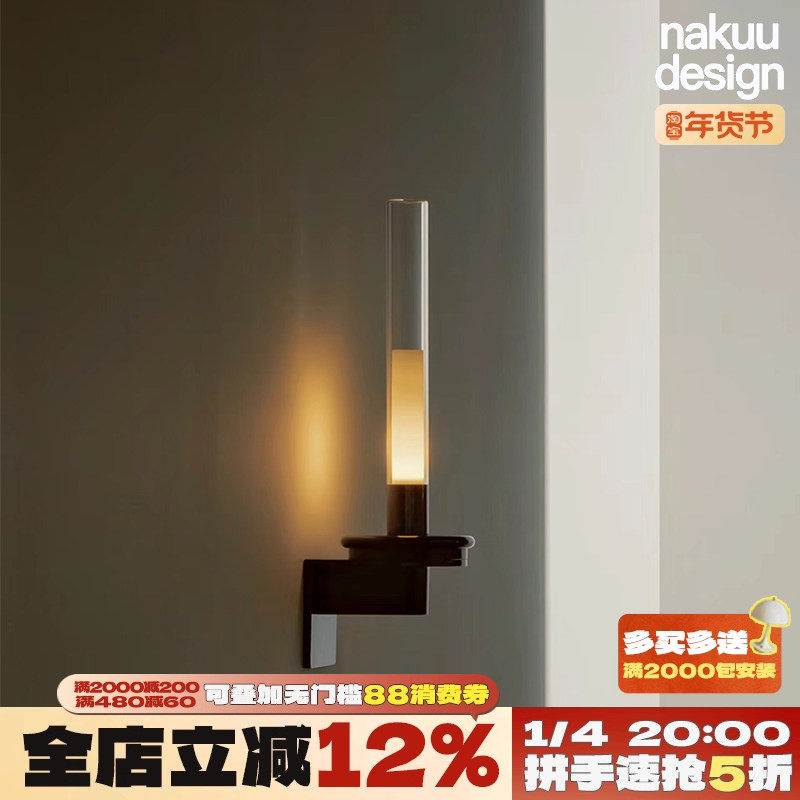 西班牙中古法式Santa复古烛台壁灯走廊书房床头灯可拆卸 充电台灯