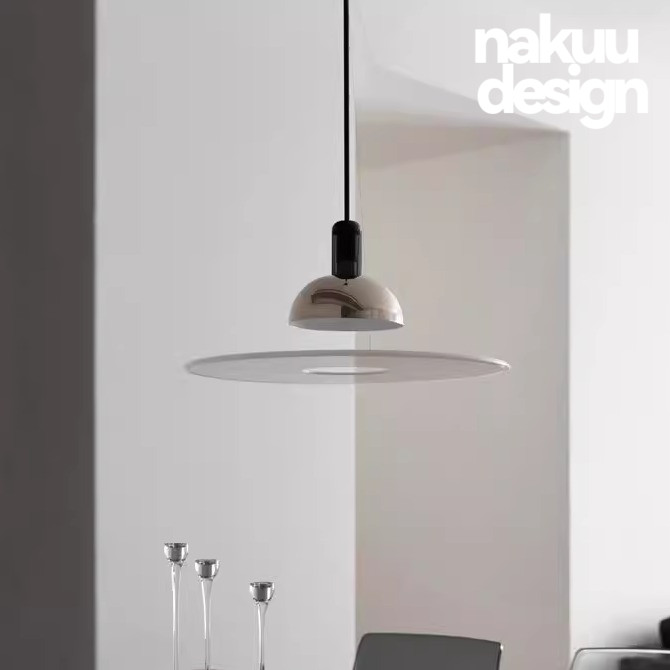 现代高级感不锈钢吊灯