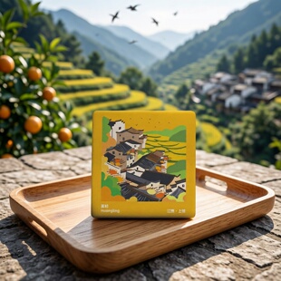 江西文创磁性旅游纪念品葛仙村伴手礼陶瓷冰箱贴国潮礼物家居饰品