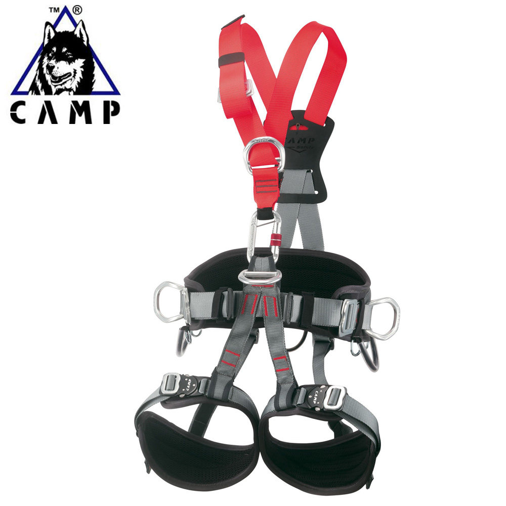 正品 意大利 CAMP 坎普 92111 Golden Top Plus 全身安全带 拓展