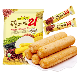 韩国进口食品爱宝乐园谷物棒x3袋儿童办公分享休闲网红零食糙米卷