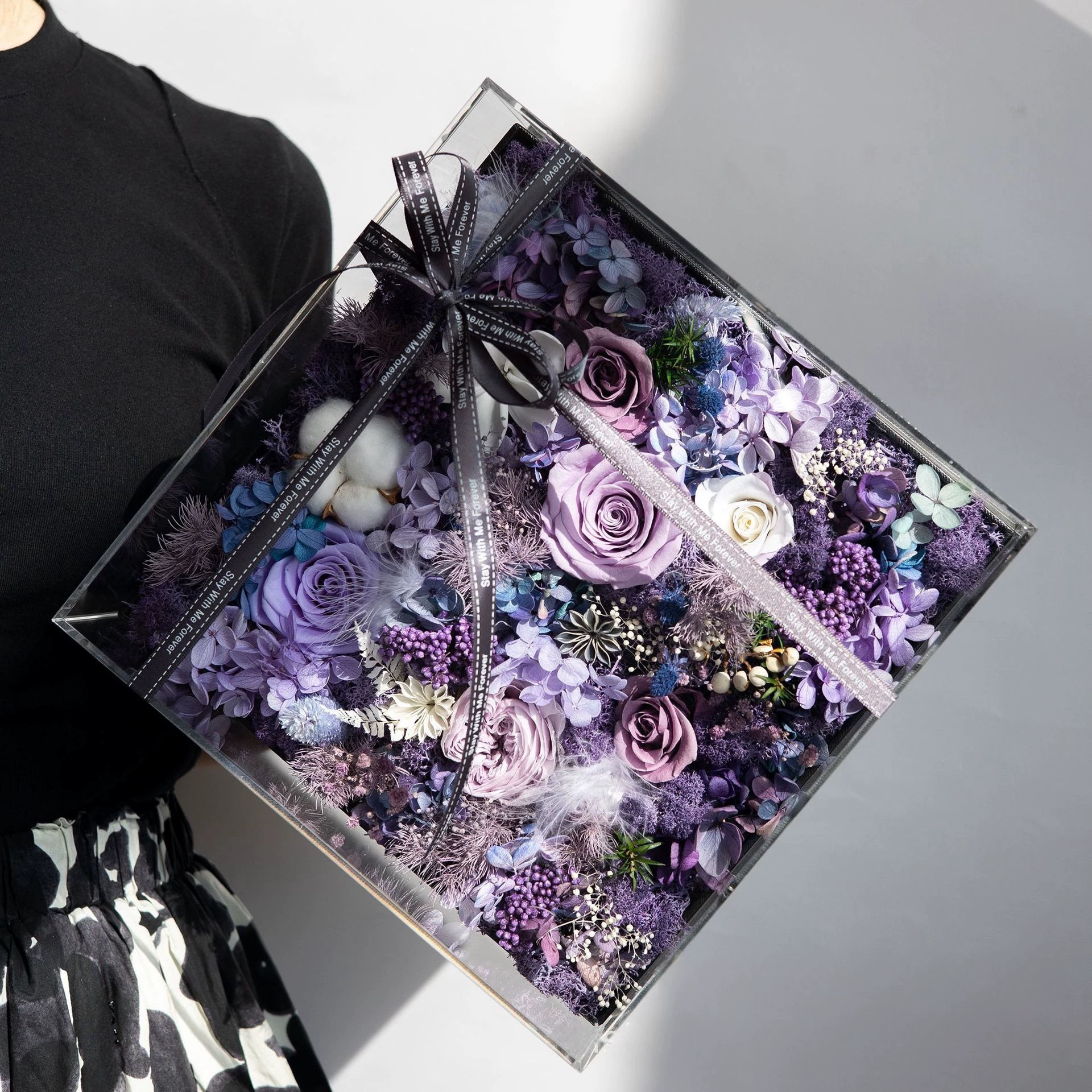 Ī���ϻҷ�20*17*8cm ������õ��rose��˹͡�滨only����������˽���������������Ů��