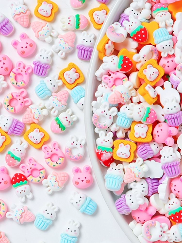 Мультяшный смешанный кремовый чехол для телефона, аксессуар ручной работы, набор материалов, «сделай сам»