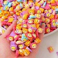 Десять статей смешанных маленьких девочек