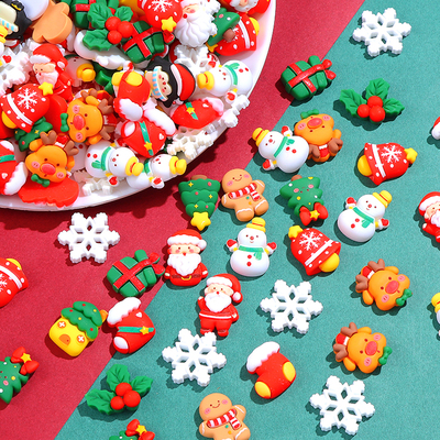 圣诞树脂配件diy款式多价格低