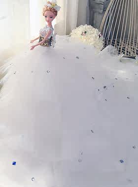 婚纱超大号摆件玩具套装女洋娃娃