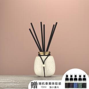 香薰室内精油家用空瓶摆件持久挥发液五星级酒店香薰瓶厕所香水味