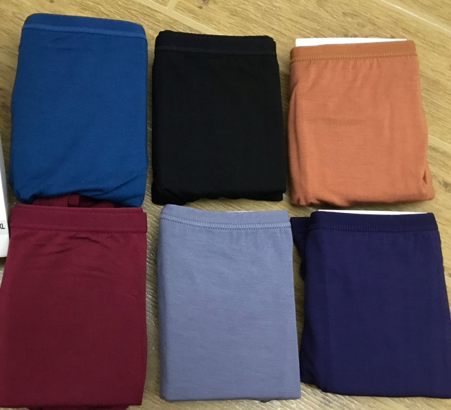 cyn创雅诺男士粘胶纤维 平角内裤/中腰隐缝透气小腰头内裤/2条价