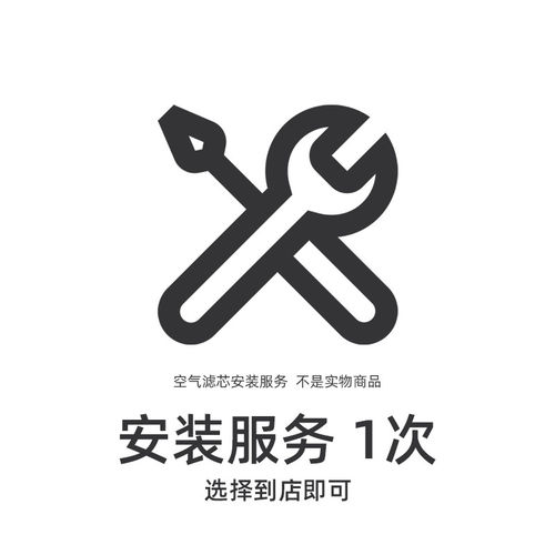 发动机空气滤芯安装服务1次【非实物/不发货】