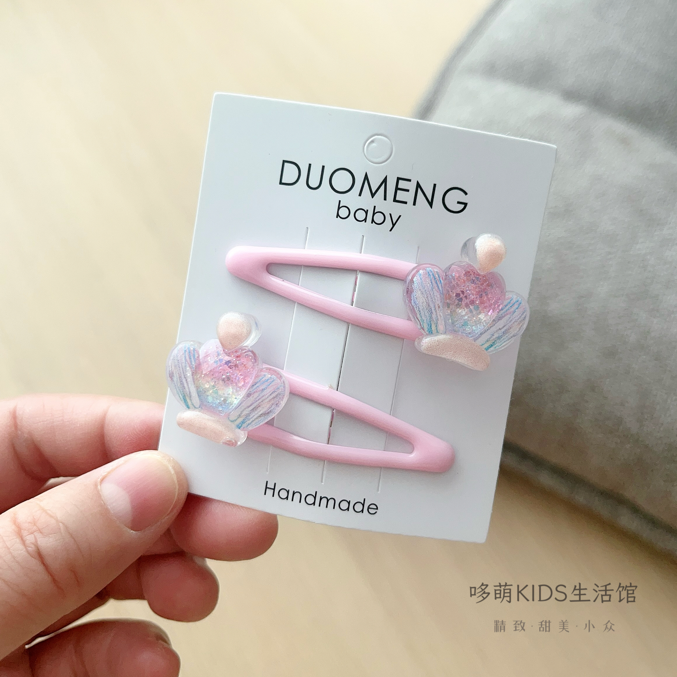 【精致皇冠女童发饰】小巧耐用