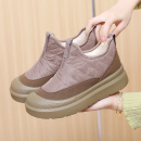 2025冬季新款老北京棉鞋女时尚雪地靴加绒加厚棉鞋保暖防滑妈妈靴