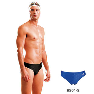 英发泳裤男士专业训练比赛防水竞赛耐氯速干鲨鱼皮三角游泳裤9201