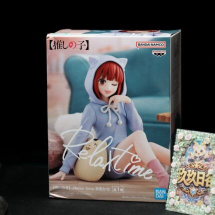 RelaxTime有马加奈猫耳连帽衫手办景品BANDAI休闲时光有马加奈