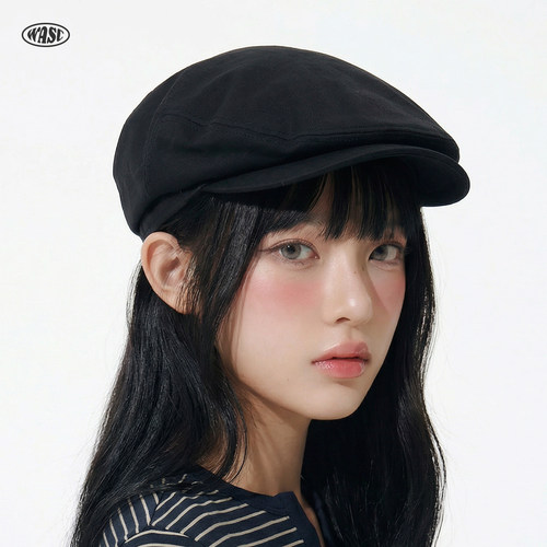 春夏日系显脸小大头围贝雷帽女款