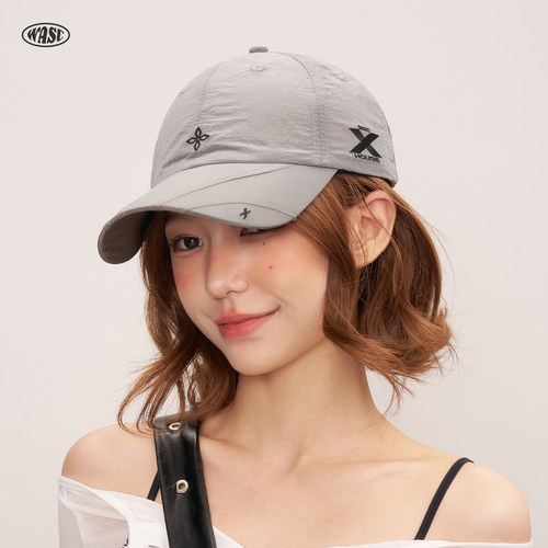 十字花棒球帽女防晒帽女夏遮阳帽