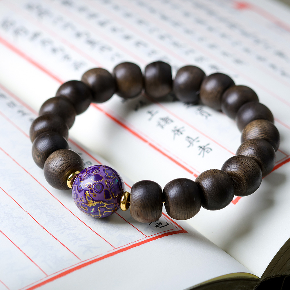 2025秋季上新白奇楠木鼓珠手链原