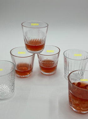 ROUPA罗派钢化玻璃耐热多功能杯咖啡拿铁果汁杯烈酒杯KTV酒吧茶杯