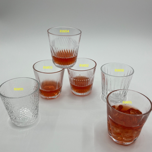 ROUPA罗派钢化玻璃耐热多功能杯咖啡拿铁果汁杯烈酒杯KTV酒吧茶杯