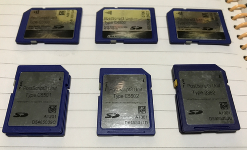 理光MP3350 3352 3353 5000 5002 C3000 3300 C3503 C5503 PS3卡