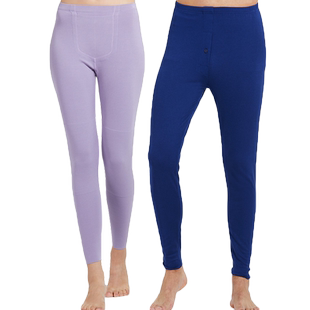 小护士秋裤男士莫代尔蛋白薄款护膝保暖裤女内穿大码打底衬裤线裤