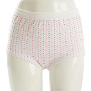 小护士女内裤纯棉加肥加大码宽松高腰舒适全棉中老年裤头胖版