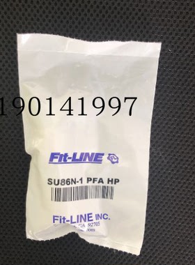 PFA直通接头 1/4 3/81/23/41