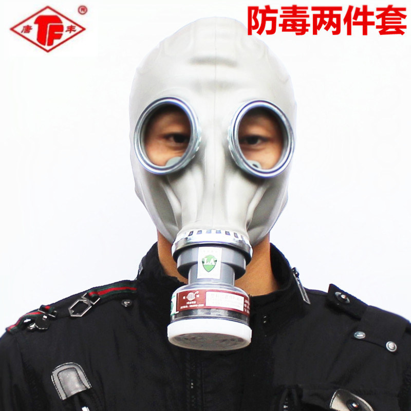 防毒面具全面罩 全脸 防护喷漆专用化工油烟甲醛气体粉尘放毒