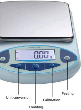 50000g0.01g方盘电子HZ-B天平J-MB5002电子秤0.1g百分之一5kg/0.0