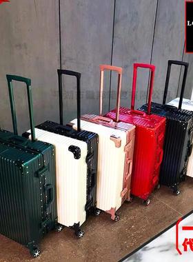 铝框箱拉杆1860箱24箱寸抗O摔旅行行李箱女26登机箱密码皮箱子LGO