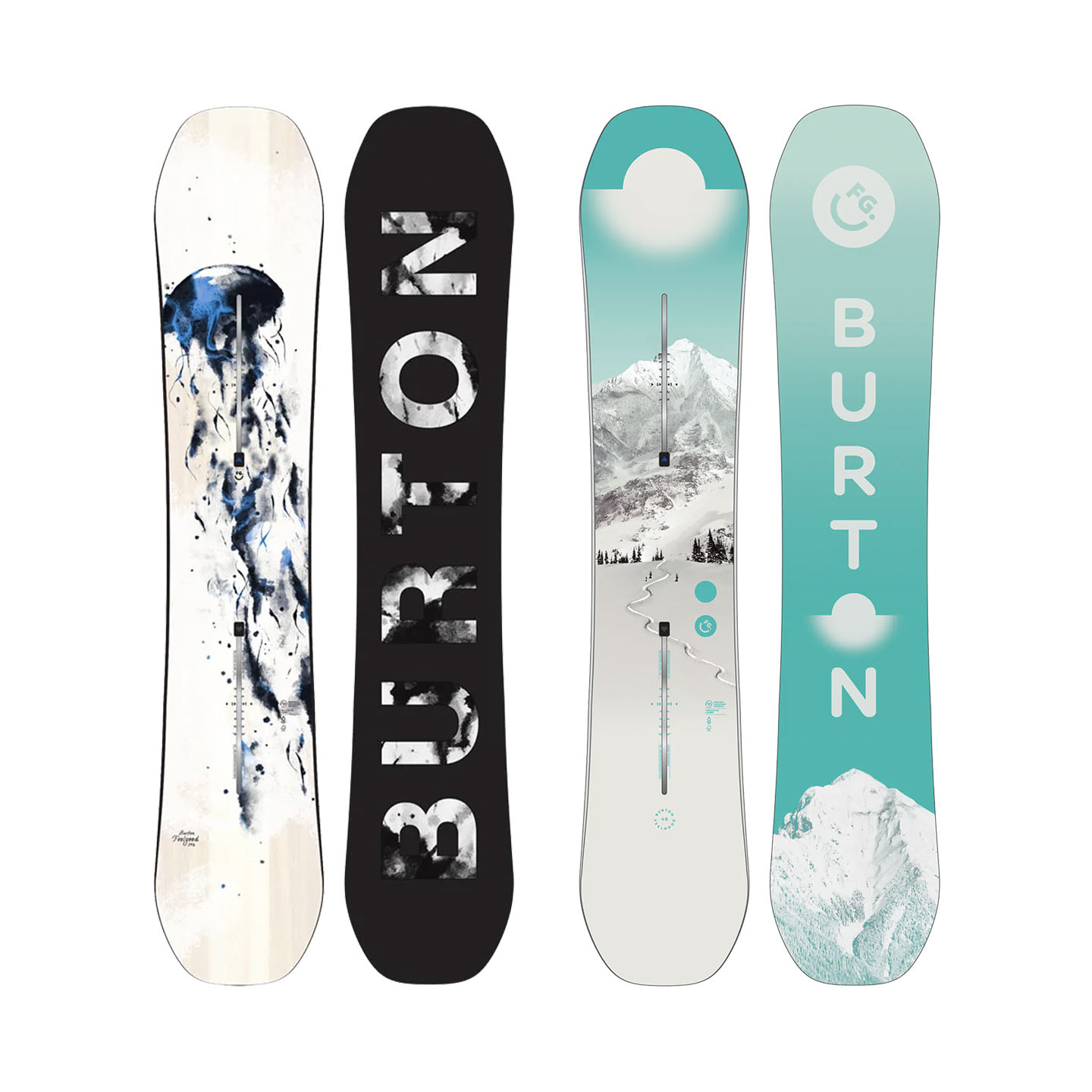 BURTON新款单板滑雪板女