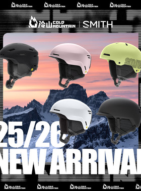 冷山雪具SMITH滑雪头盔史密斯MIPS超轻安全防撞雪盔男女2526新款
