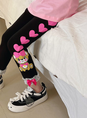 小脚裤靴裤中小童女生弹力