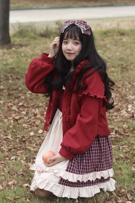 原创洋装正品lolita灯笼袖洛丽塔