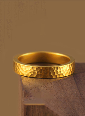 古法锤纹戒指男女情侣款简约百搭不掉色 梁衡文集屏幕规格狗乱