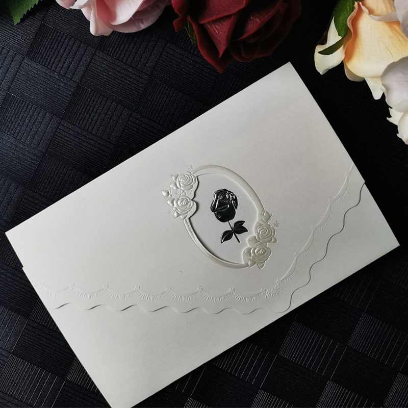 2025新款韩国创意生日贺卡定制祝福小卡片简约 感恩感谢卡 印LOGO