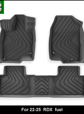 适用于22-25款讴歌Acura RDX汽车脚垫全环保TPE脚垫后备箱垫外贸