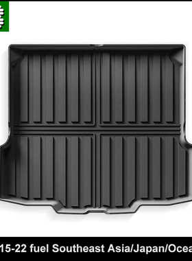 适用于15-24款马自达Demio/Mazda2汽车尾箱垫TPE全包围后备箱垫