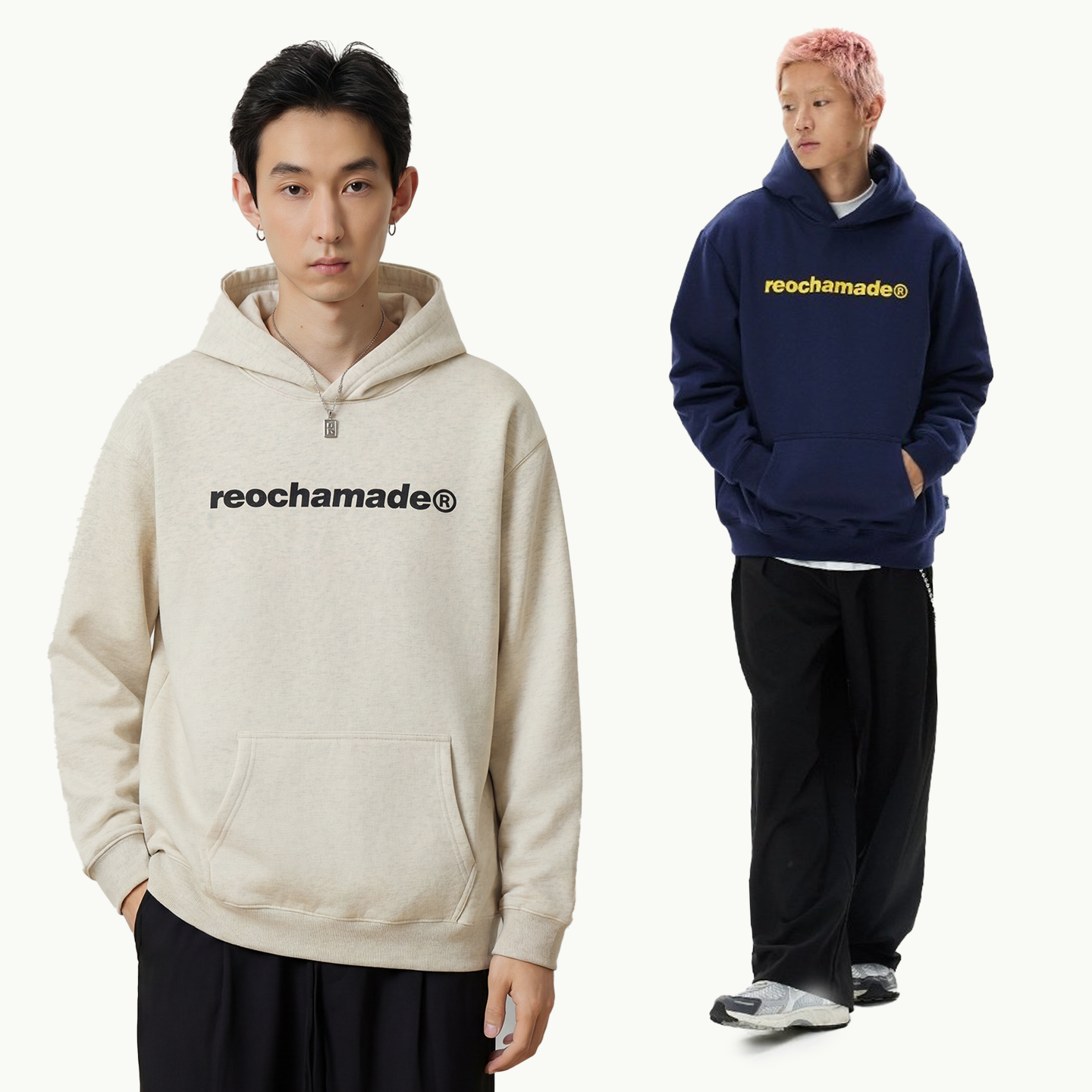 连帽长袖REOCHA印花1REO卫衣