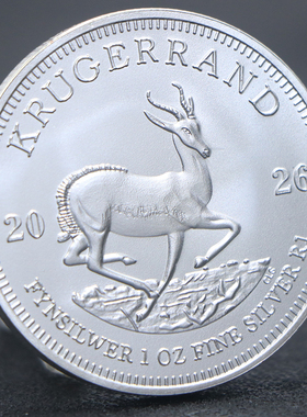 立体浮雕纪念币2026克鲁格硬币南非鹿跨境外贸纪念硬币 磁铁不吸