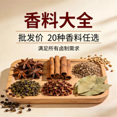 八角香料调料大全砂仁肉桂香叶草果孜然卤料香料大全各种调料