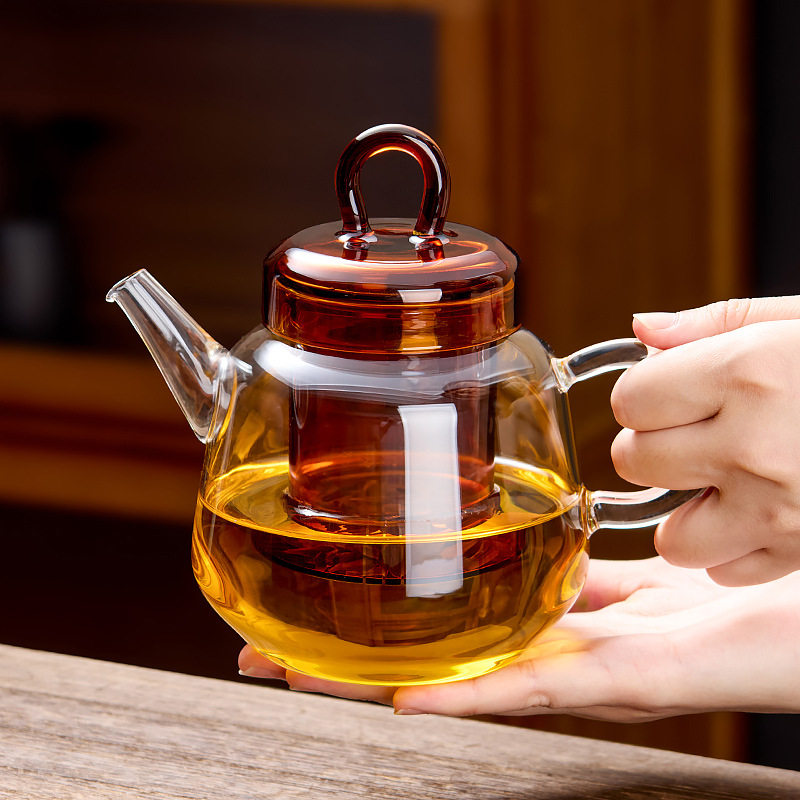 和谐居.玻璃茶壶茶杯套装养生泡茶壶花茶壶中式煮茶耐高温茶具,餐饮具,茶壶,淘宝优惠券,粉丝福利购,淘宝优惠卷