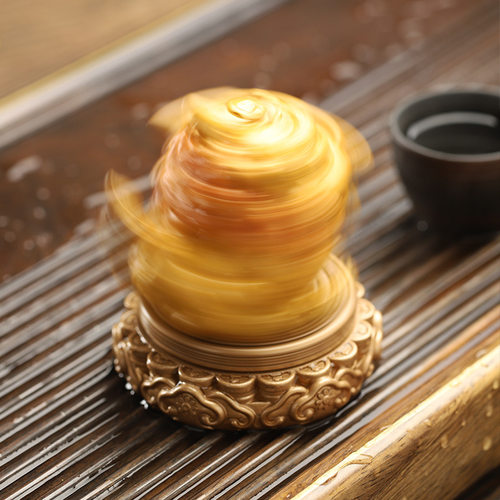 遇水变色时来运转变色貔貅摆件趣