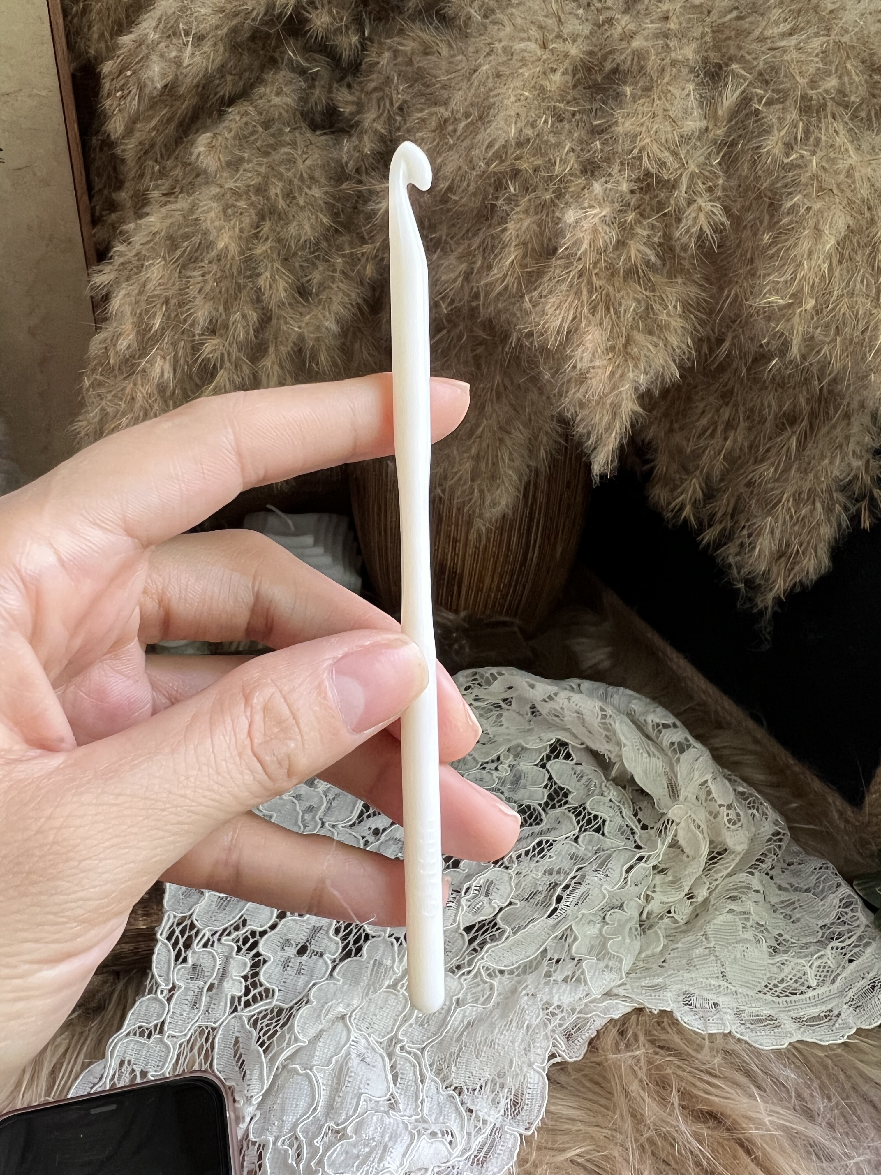 咿呜手混线-钩针工具套装勾玩偶毛线不锈钢软柄钩针毛衣针